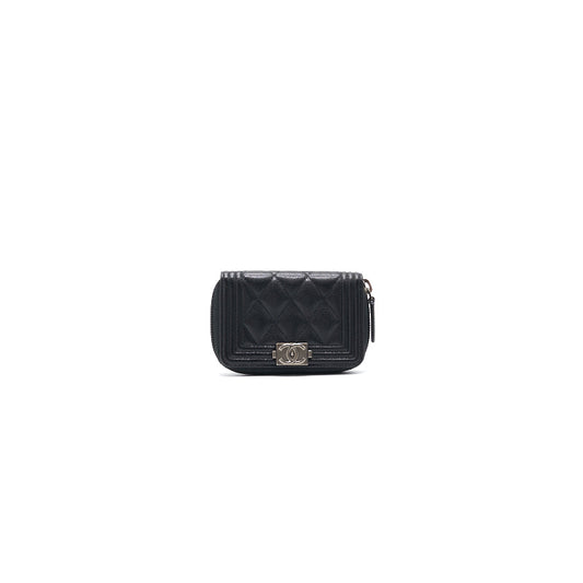 Chanel Boy Chanel Zipped Coin Purse
