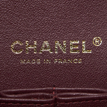 Chanel Medium 25cm Classical Double Flap Caviar Black GHW