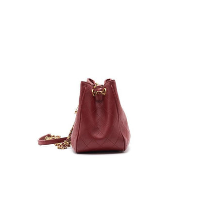 Chanel 2019 NEW YORK SAC Hobo Bag mini limited edition red