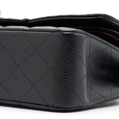 Chanel Medium 25cm Classical Double Flap Caviar Black SHW Year 2020