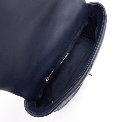 Chanel 19 Large Flap Bag  Navy