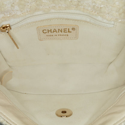Chanel Sac CC Mini Tweed Flap Crossbody