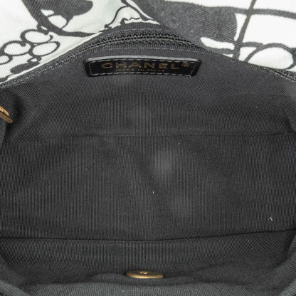 Chanel Sac Mini Printed Canvas Deer Coco Flap
