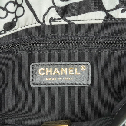 Chanel Sac Mini Printed Canvas Deer Coco Flap