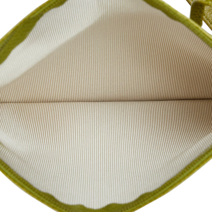 Green Chanel Caviar Triple CC Backpack