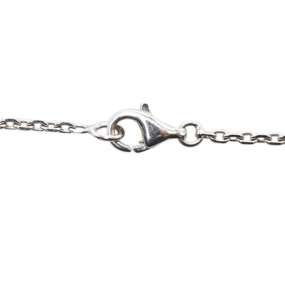 Chanel 18K White Gold Diamond Camellia Necklace Camellia Necklace (SHG-eamwS2)