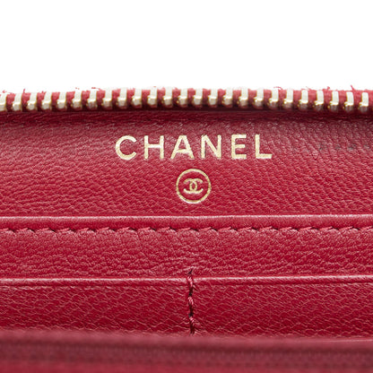 Chanel 19 Zip Around Wallet (SHG-tI3UK5)