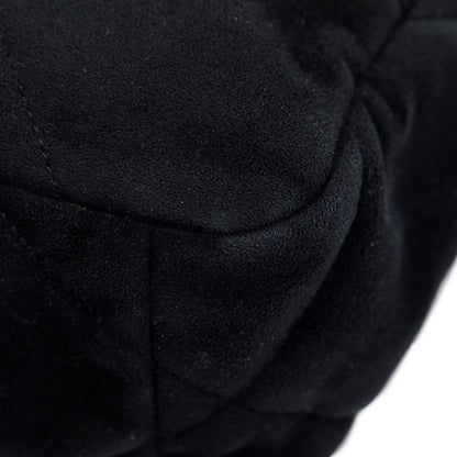 Chanel 2020 Black Velvet Medium 19 Flap Bag w/ Box & Authenticity Card