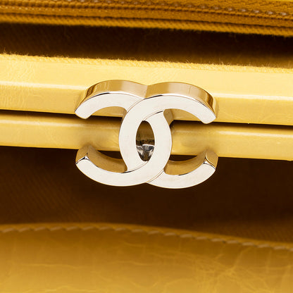 Chanel Aged Calfskin Just Mademoiselle Bowling Bag (SHF-19391)