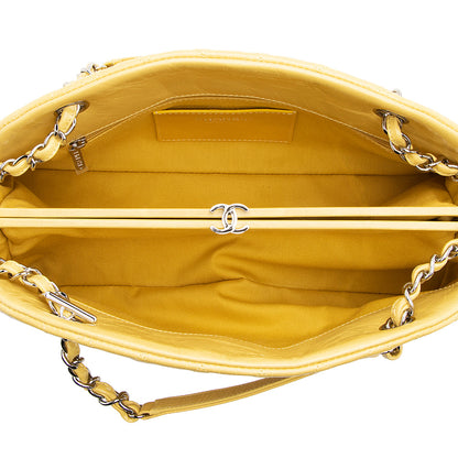 Chanel Aged Calfskin Just Mademoiselle Bowling Bag (SHF-19391)
