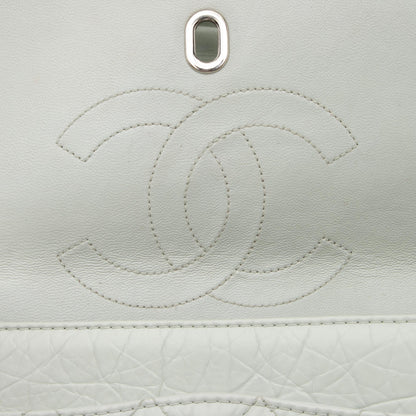 Chanel Aged Calfskin Long Medium Double Flap Bag (SHF-23512)
