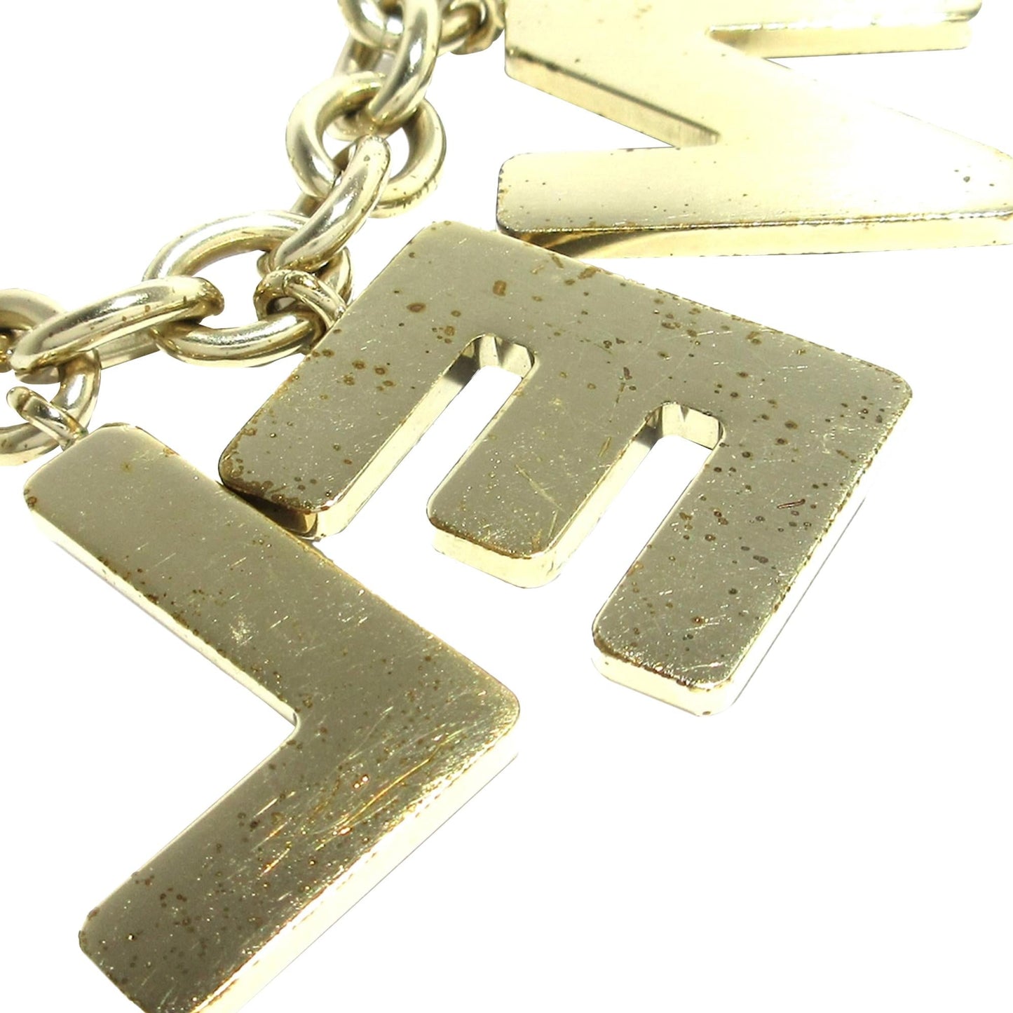 Chanel Alphabet Logo Crystal Charm Bracelet (SHG-OZCSBf)