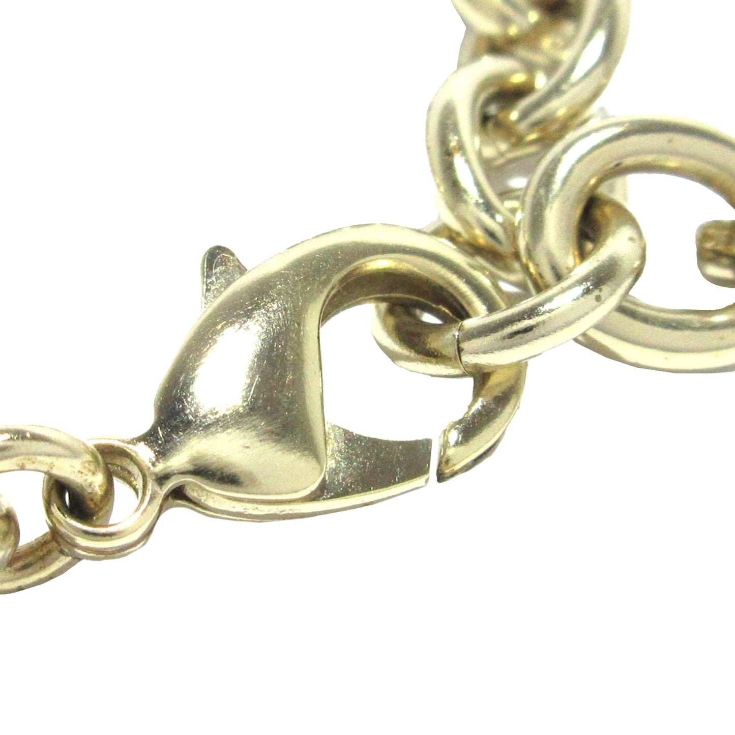 Chanel Alphabet Logo Crystal Charm Bracelet (SHG-OZCSBf)