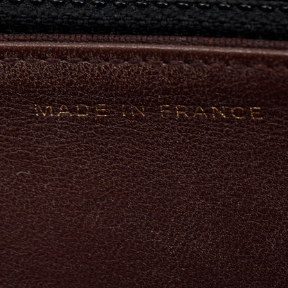 Chanel Black Aged Calfskin Leather Reissue Wallet on Chain w/ Box, Receipt & Authenticity Card