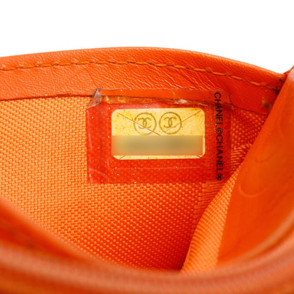 Chanel Black Calfskin Leather Cambon Yen Wallet