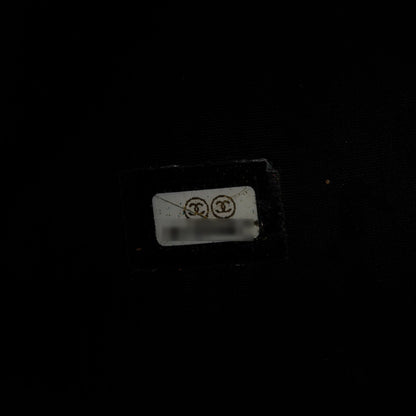 Chanel Black Caviar Leather Timeless Trifold Compact Wallet
