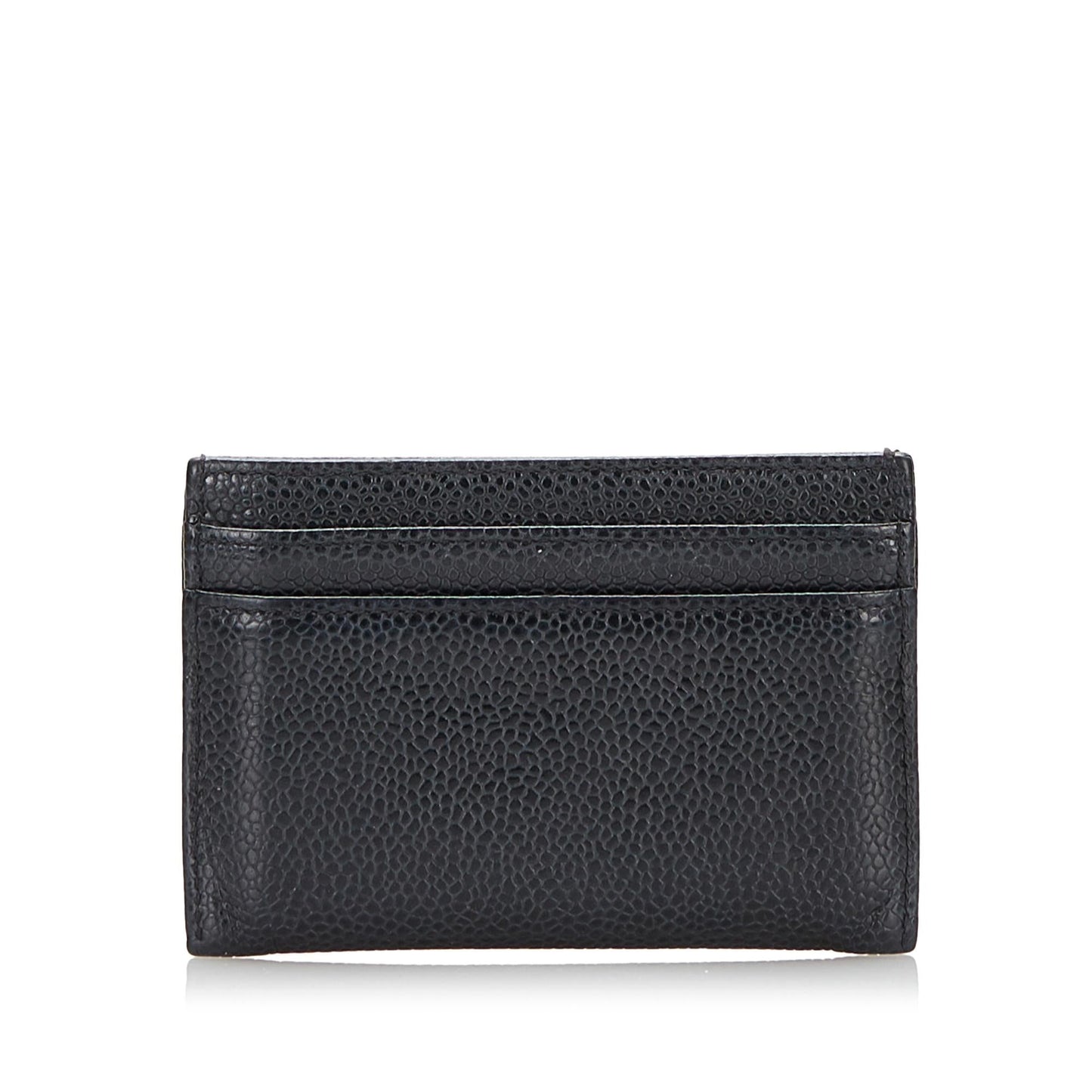 Chanel CC Caviar Card Holder (SHG-8RcQCm)