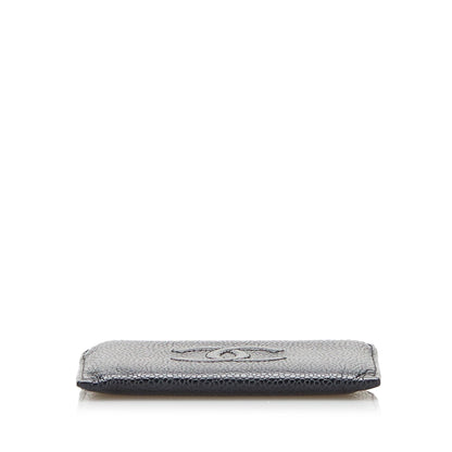 Chanel CC Caviar Card Holder (SHG-8RcQCm)
