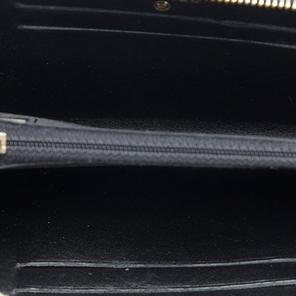 Chanel CC Caviar Filigree Zip Around Wallet (SHG-miZ2He)