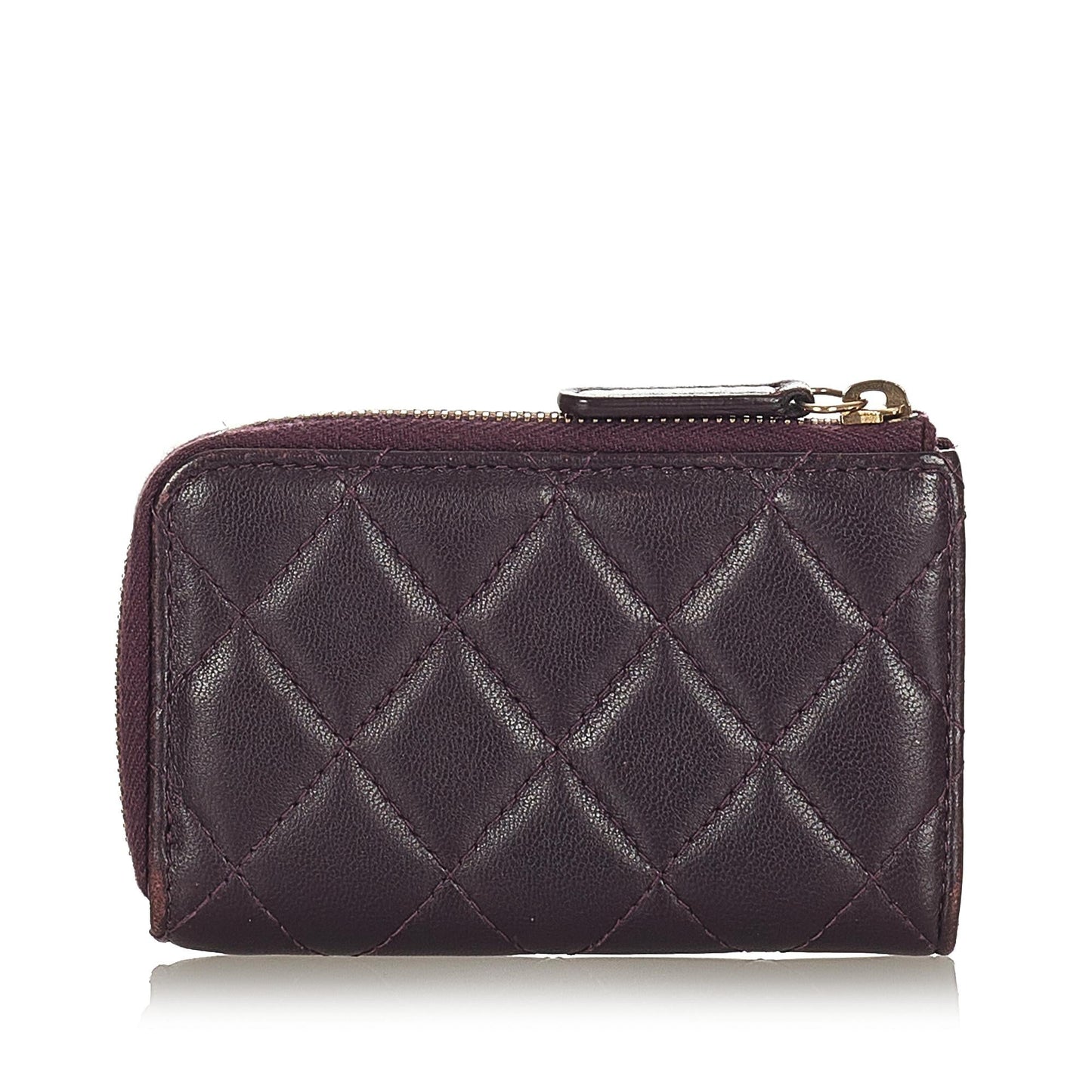 Chanel CC Caviar Leather Coin Pouch (SHG-23409)