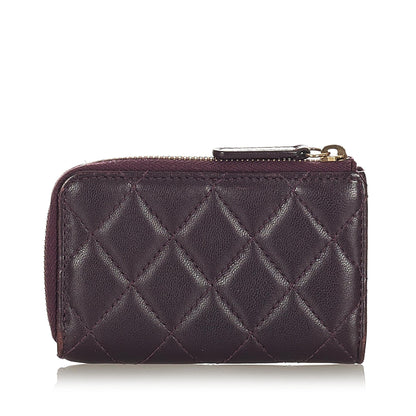 Chanel CC Caviar Leather Coin Pouch (SHG-23409)
