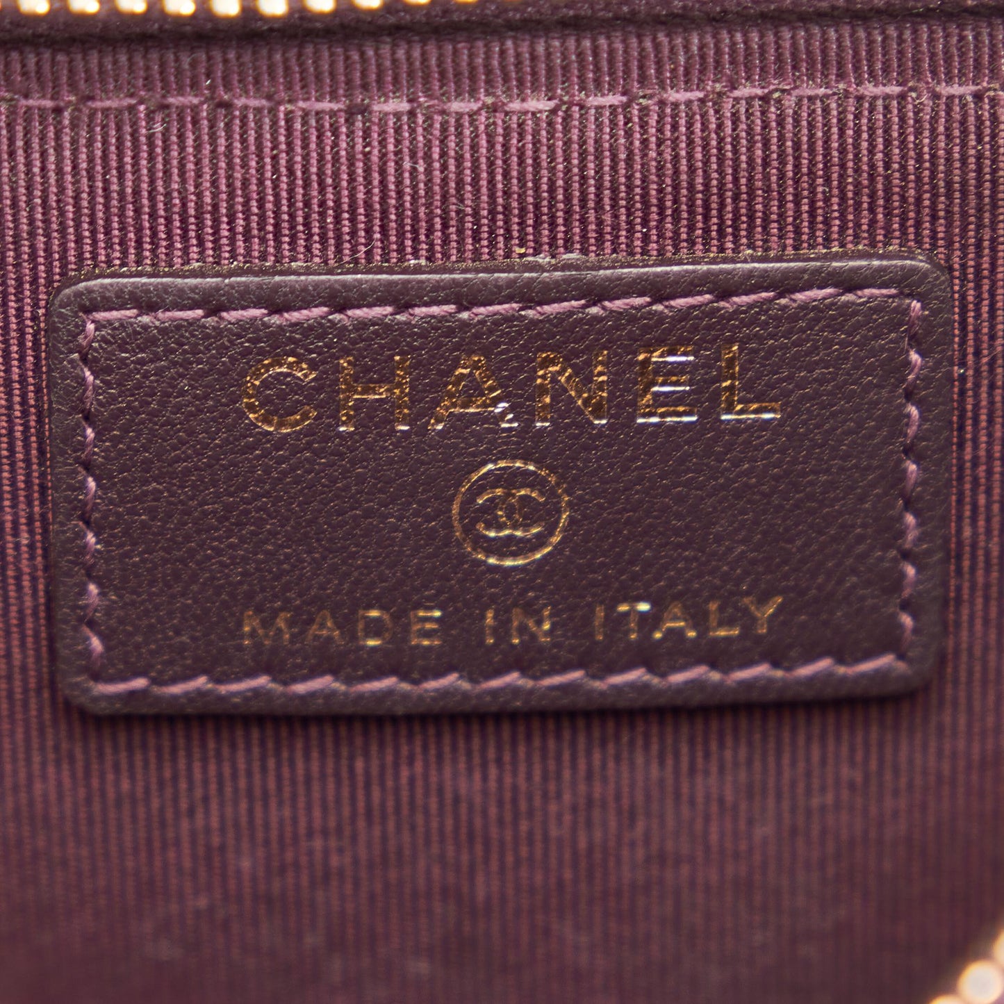 Chanel CC Caviar Leather Coin Pouch (SHG-23409)