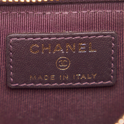 Chanel CC Caviar Leather Coin Pouch (SHG-23409)