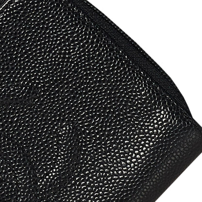 Chanel CC Caviar Leather Coin Pouch (SHG-34259)