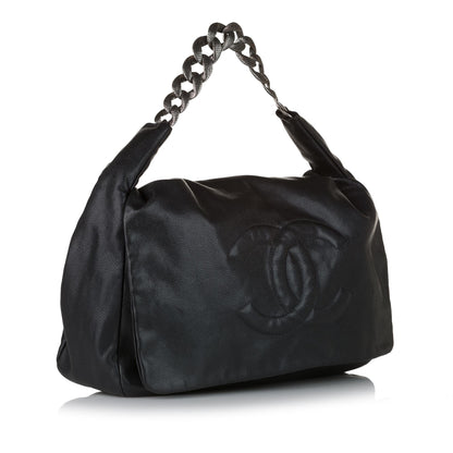 Chanel CC Caviar Leather Handbag (SHG-32089)