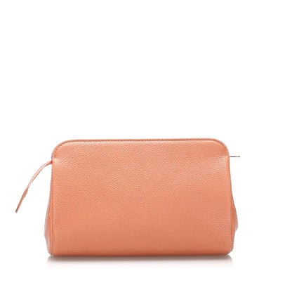 Chanel CC Caviar Leather Pouch (SHG-22431)