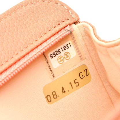 Chanel CC Caviar Leather Pouch (SHG-22431)