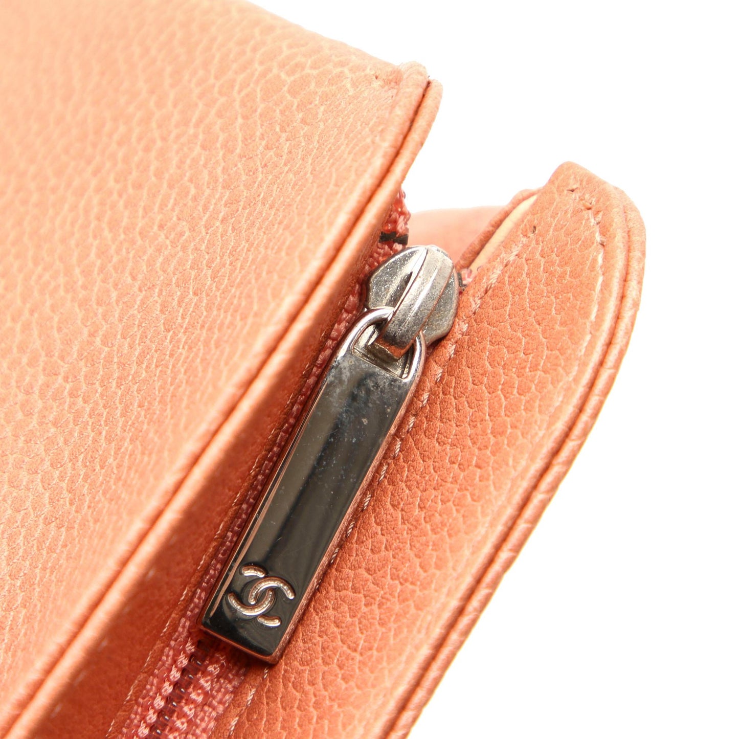 Chanel CC Caviar Leather Pouch (SHG-22431)