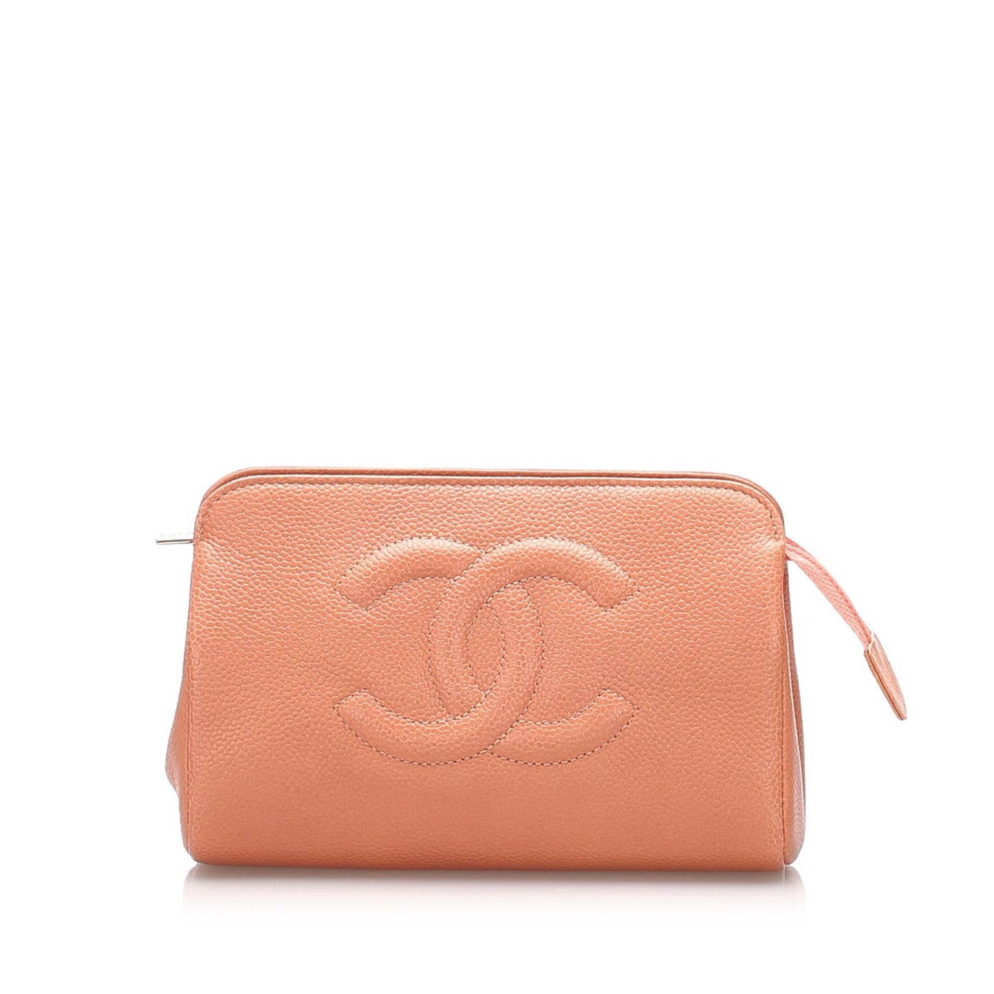 Chanel CC Caviar Leather Pouch (SHG-22431)