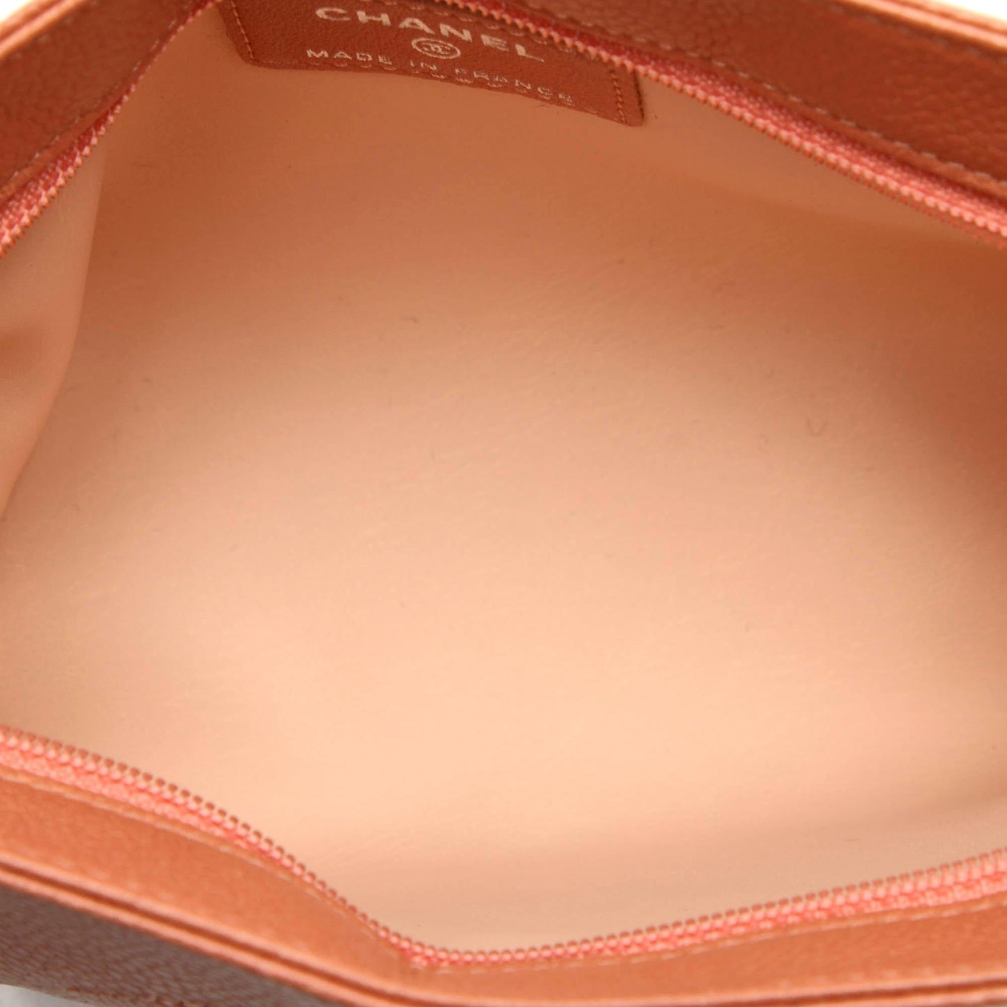 Chanel CC Caviar Leather Pouch (SHG-22431)