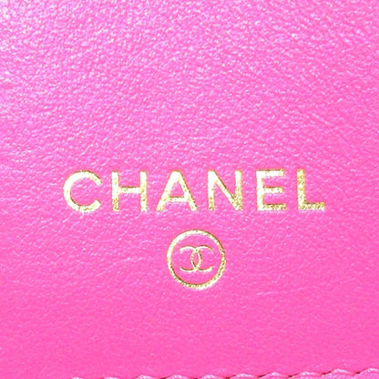Chanel CC Caviar Leather Wallet (SHG-b36kUy)