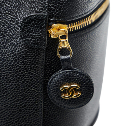 Chanel CC Caviar Vanity Bag (SHG-odlI79)