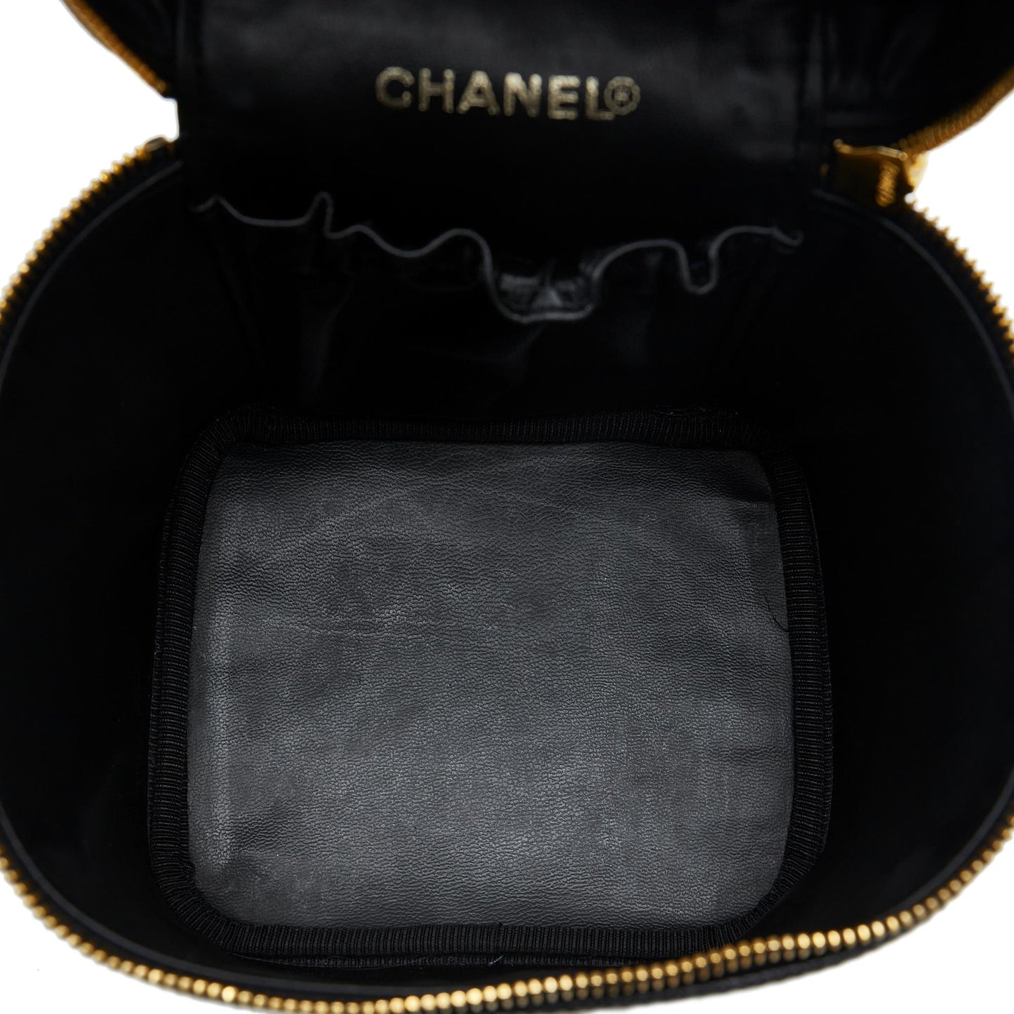 Chanel CC Caviar Vanity Bag (SHG-odlI79)