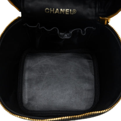 Chanel CC Caviar Vanity Bag (SHG-odlI79)