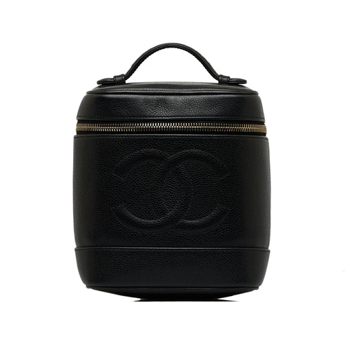 Chanel CC Caviar Vanity Bag (SHG-LL6oEW)