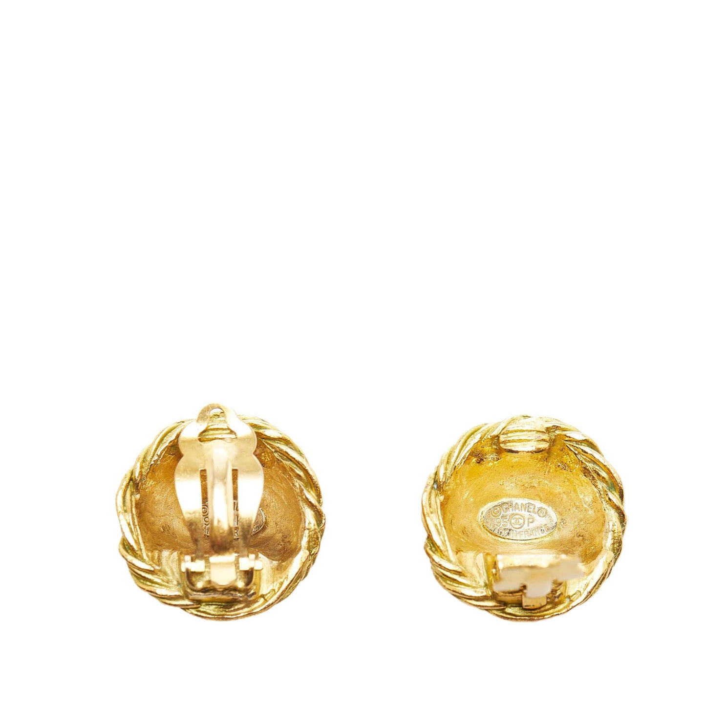 Chanel CC Clip On Earrings (SHG-Ipyi1S)
