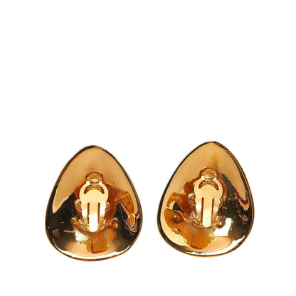 Chanel CC Clip-On Earrings (SHG-BG3ZYw)