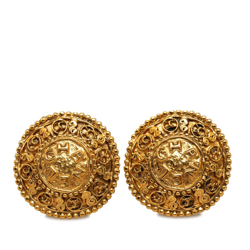 Chanel CC Clip On Earrings (SHG-aR7ih9)