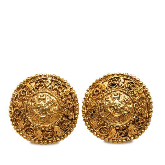 Chanel CC Clip On Earrings (SHG-aR7ih9)