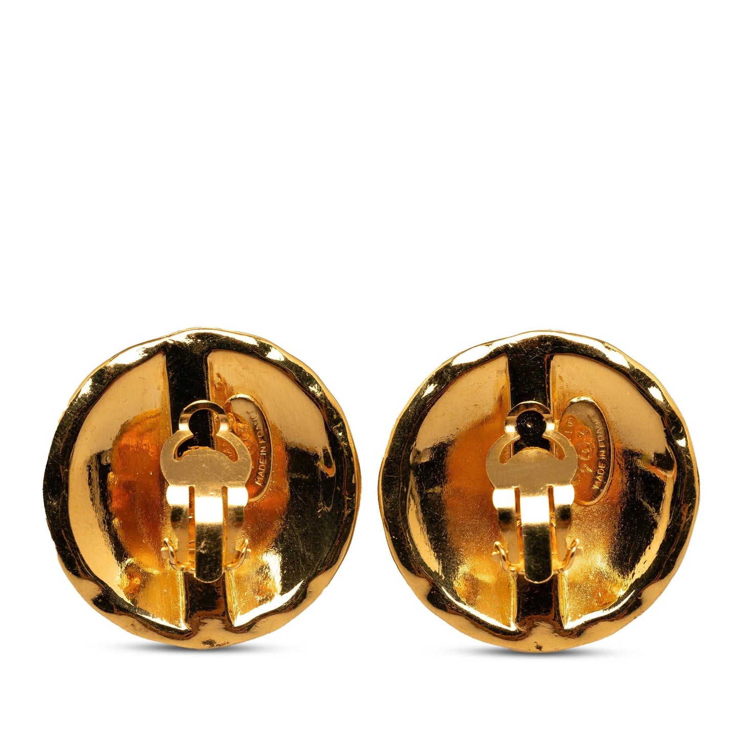 Chanel CC Clip On Earrings (SHG-s9RNRo)