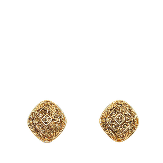 Chanel CC Clip-on Earrings (SHG-MQcTHU)