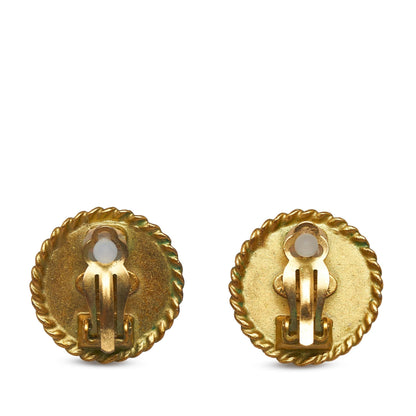Chanel CC Clip-on Earrings (SHG-yCsEul)