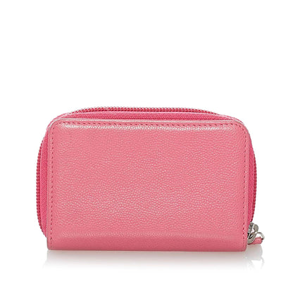 Chanel CC Clover Leather Coin Pouch (SHG-31041)