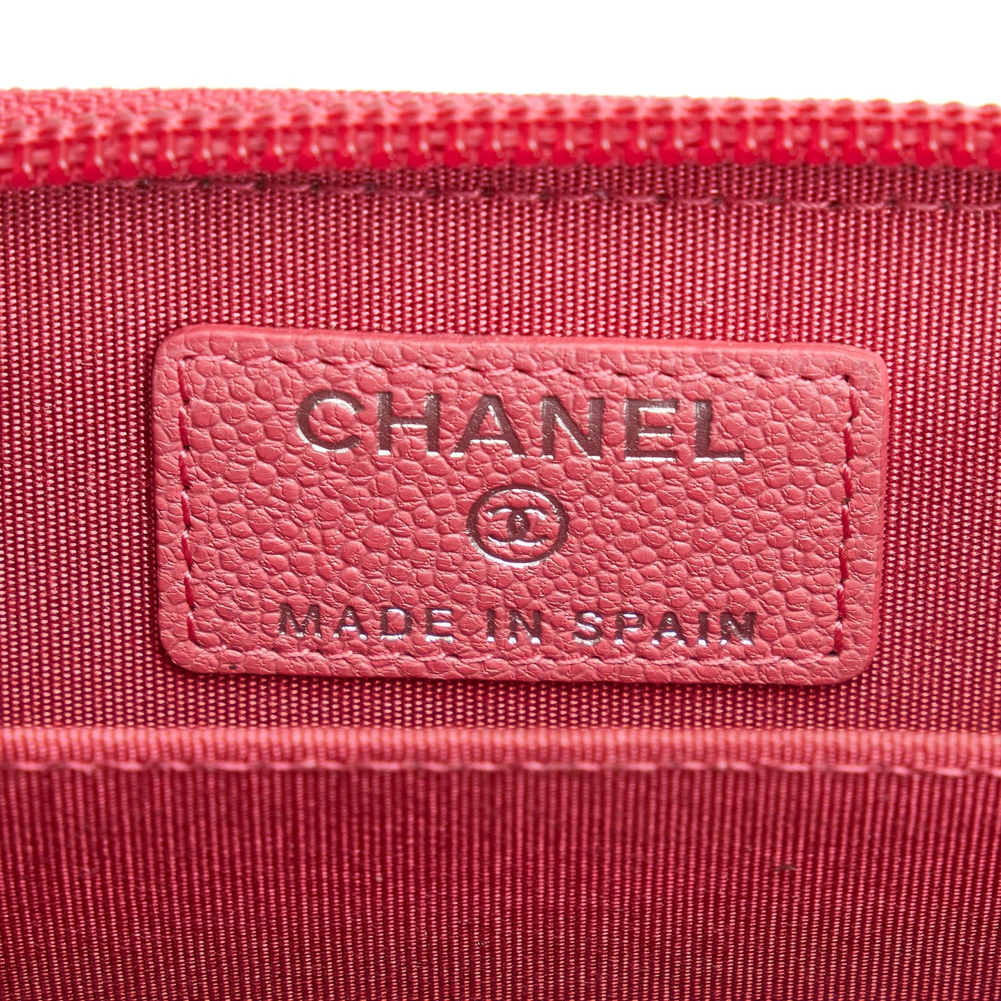 Chanel CC Clover Leather Coin Pouch (SHG-31041)