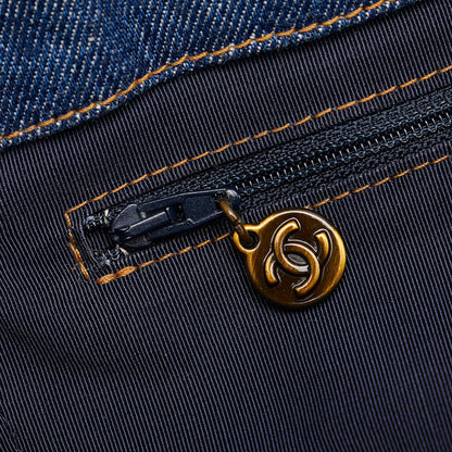 Chanel CC Denim Tote Bag (SHG-PRLc17)