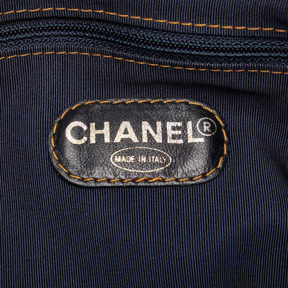Chanel CC Denim Tote Bag (SHG-PRLc17)